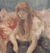 Detail of two girls